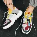 New Colorful Sneakers Men Tenis Breathable Mens Casual Shoe 2024 Summer Male Couple Shoes Light Black Trainers_desvips.com