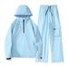 Northeast Minus 40 Degree Suit, Double Board Skiing Suit Set, Vintage Windproof And Cold Proof Charging Hoodie For Men_desvips.com