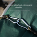 Outdoor Carabiner Elastic 8mm Thick Bungee Cord Luggage Binding Strap Tent Rope Hook Camping Clothesline_desvips.com
