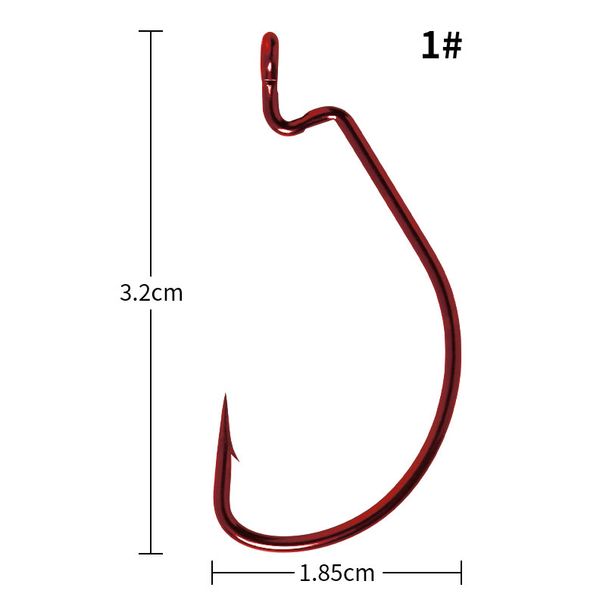 NEWUP 30PCS/BOX Fishing Hook Iseama Circle Carp Eyed Fishing Hook Carp Fly Fishing Hook Sea Accessories Tackle_desvips.com