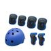 Kids Protective Gear Set For Skating, Cycling, Yoga & Snow Sports - Adjustable Knee Elbow Wrist Guards & Helmet_desvips.com