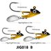 Lead Head Soft Fish Weighted Hook 7g 10g 15g Lure Accessories Fishing Gear_desvips.com
