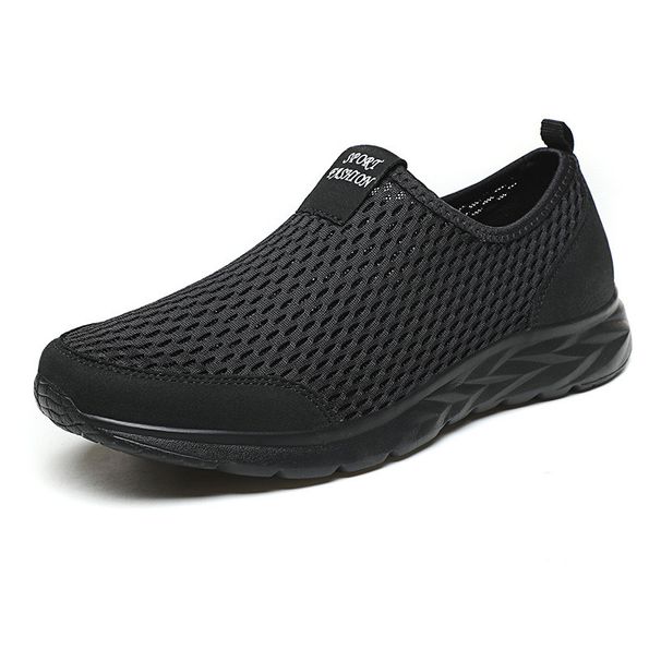 Hot Selling Cheap Men's Running Big Size 48 Breathable Summer Sneakers Slip-on Mesh Sports Shoes Men Zapatillas Hombre_desvips.com