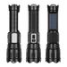 Solar-powered With COB Side Warning Long-lasting Battery Life, Strong Retractable Zoom, Repair Light, Work Flashlight_desvips.com
