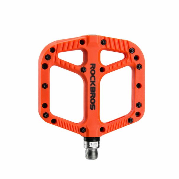 ROCKBROS Bicycle Pedals Nylon Composite Flat Pedals 9/16 Mountain Bike Pedals DHL_desvips.com