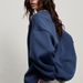 Cross-border Round-neck Loose Sweatshirt For Women, European American Style, 2025 Autumn And Winter Street Fashion,_desvips.com