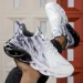 Couple Running Men Women Lightweight Mesh Breathable Comfortable Flat Soft Tennis Shoes Summer Lace-up Sneakers Man_desvips.com