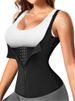 Women Waist Trainer Zipper Vest Postpartum Support Belt Adjustable Straps Shapewear Recovery Girdle Body Shaper Sweat_desvips.com