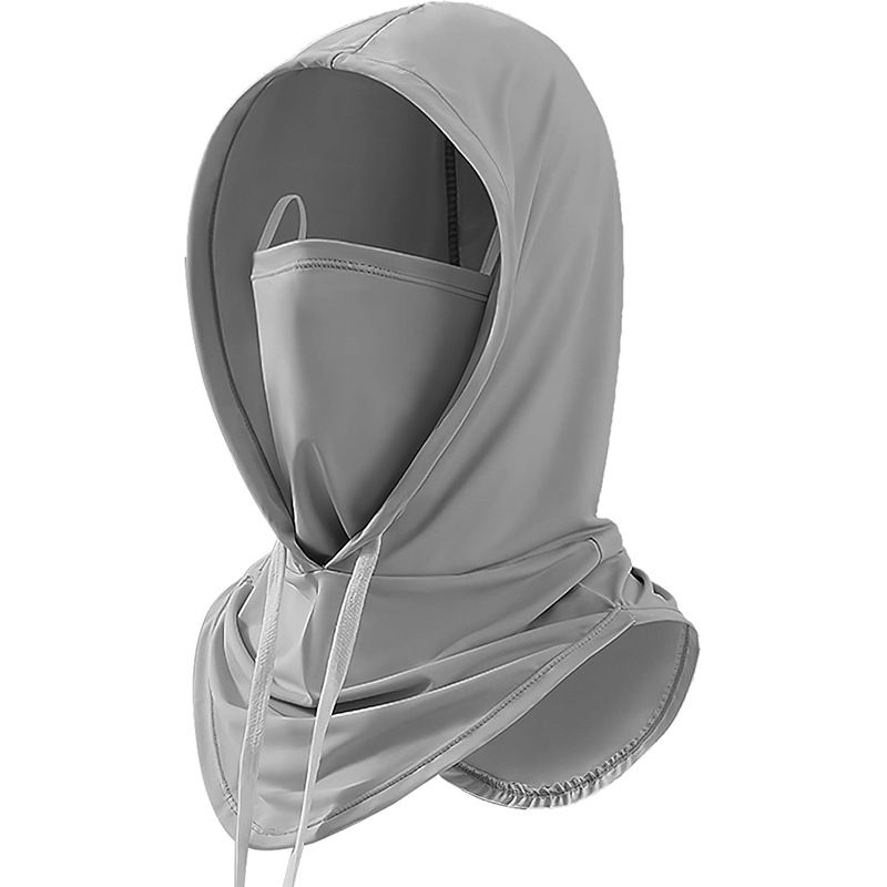 Sports Face Masks Outdoor Riding Sun Protection Head Cover Full Face Detachable Sun Protection Mask Thin Summer Ice Silk Motorcycle Sun Hat_desvips.com
