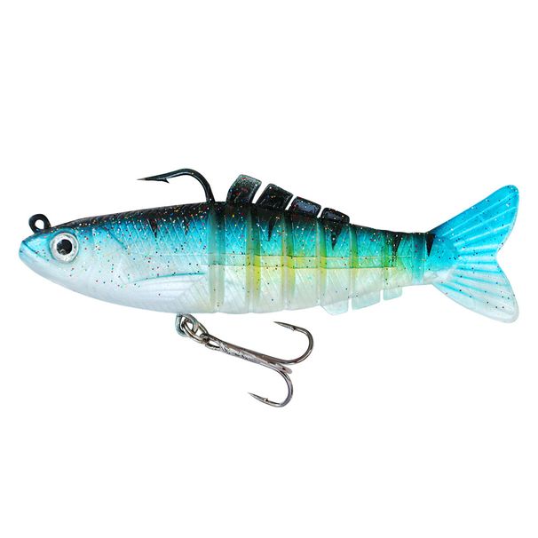 Shark Scavenger|Lure With Lead, Bionic Fish Bait, Tail-cut Lure, Artificial Soft Bait For Snakehead And Bass,_desvips.com