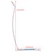 10pcs/bag Ocean Fishing Balance Steel Wire Arms Branches Saltwater Boat Fishing Rigs Connector With Spring Swivel Fishing Tackle_desvips.com