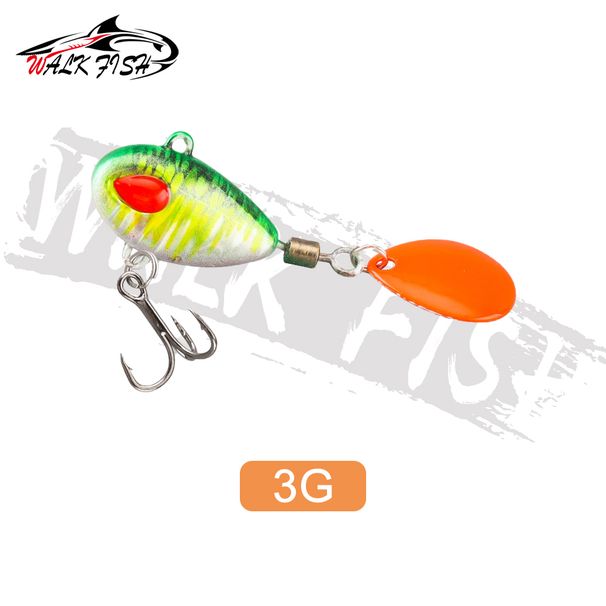 WALK FISH Sinking 3g-21g VIB Lure Spoon Spinner Fishing Bait Wobblers Metal Jig Rotating Sequin Tail Far Casting For Sea Bass_desvips.com