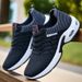 Men's Casual Sneakers Breathable Mesh Lace Up Versatile Lightweight Soft Sole Daily Walking Running Footwear For Outdoor_desvips.com