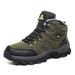 Autumn Winter High-top Outdoor Warm Hiking Cotton Couple Style Trekking Shoes Plus Size_desvips.com