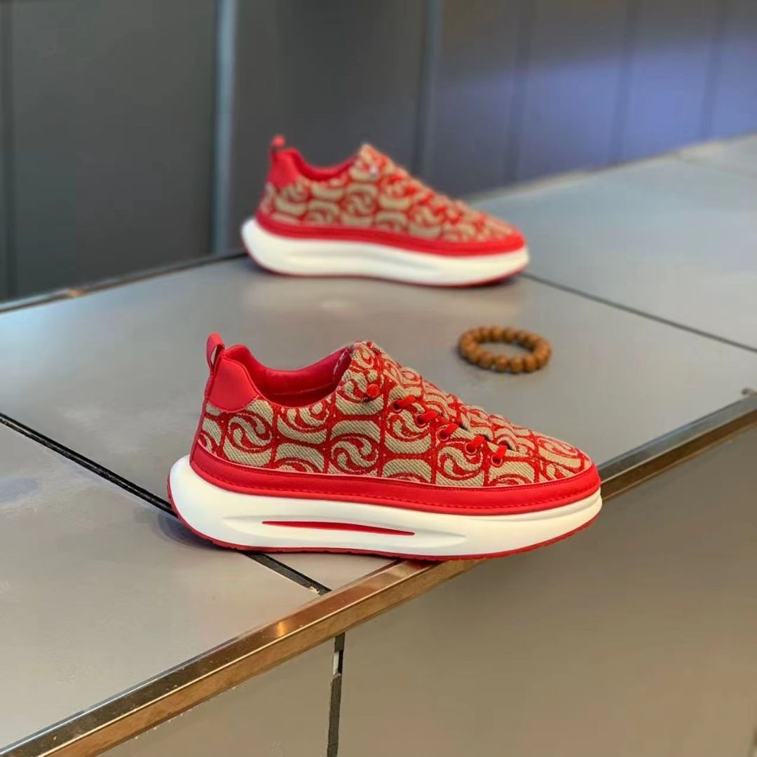 Push On Fashion Men's Shoes Spring 2024 New Breathable Cloth Surface Versatile Lightweight Casual Shoes_desvips.com