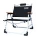 Kemet Portable Outdoor Aluminum Alloy Folding Lightweight Fishing Chair Camping Supplies_desvips.com