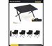 Portable Thickened Egg Roll Outdoor Camping Table And Picnic Chair Set_desvips.com