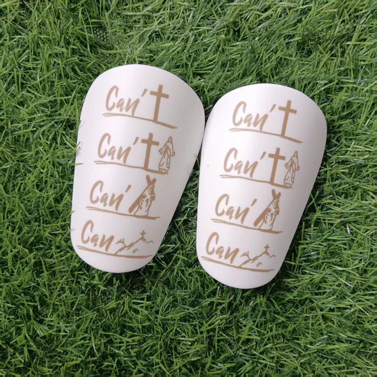 Mini Shin Guards For Football & Sports - Lightweight Protective Pads For Kids & Adults (S/M/L) - Durable Plastic Shell With Breathable Straps_desvips.com