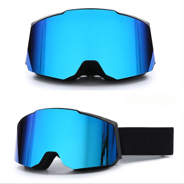 Adult Cylindrical Ski Goggles Double-Layer Anti-Fog Windproof Snow Goggles, Prescription-Friendly/HX37 HD Anti-Glare Snow Goggles_desvips.com