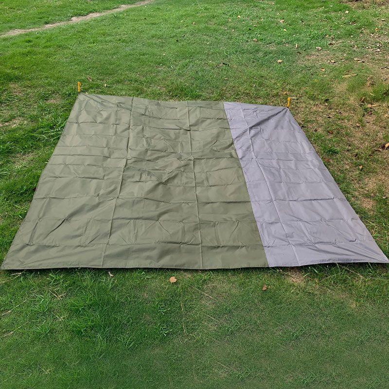 Outdoor Camping Waterproof Beach Mat Portable Foldable Polyester Pocket Picnic Mat Moisture Proof Mat_desvips.com