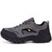 Men's Hiking Shoes - Lightweight Breathable Outdoor Sneakers For Walking, Travel & Work (Grey/Black/Olive Green/Brown, Sizes 39-44)_desvips.com