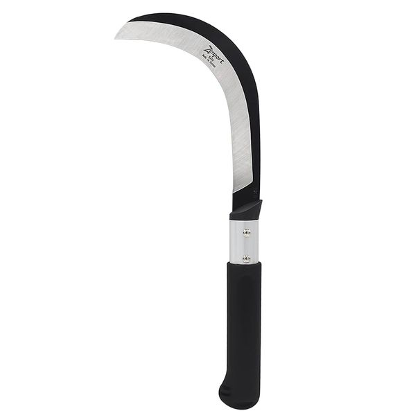 Zenport K310 Brush Clearing Hand Sickle With 9 Inch Steel Blade For Garden And Machete Use_desvips.com