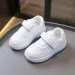 Students Tennis Sneakers Kids Spring Autumn Boys Girls Sports Happysteps Casual Board Leather Soft Soled Children White_desvips.com