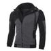Men's Clothing Personalized Colorblock Double Zipper Hooded Cardigan Slim Sweater_desvips.com
