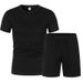 Men's Clothing Casual Spot T-Shirt Shorts Thin Breathable Sports Suit_desvips.com