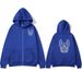 Autumn Hoodie Unisex Loose Fleece Street Style Sweatshirt Trendy Simple Solid Color_desvips.com
