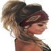 Headwear Accessories European And American Women's New Knitted Milk Silk Printed Sports Hair Band Ribbon Yoga Headband_desvips.com