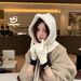 Winter New Large Head Circumference For Women Snow Doll High-end Fluffy Warm Ear Protection Knitted Thick Yarn Hat_desvips.com