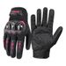 Motorcycle Outdoor Riding Anti Fall And Anti Slip Gloves, Summer Breathable Men's Touch Screen Racing Riding Full Finger Gloves For Women_desvips.com