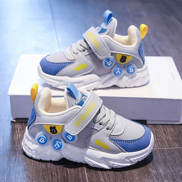 Spring New Toddler Walking Shoes For 1-6 Years Old, Breathable Mesh Kids Sneakers, Lightweight Non-Slip Soft Sole_desvips.com