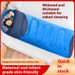 Sleeping Bag Outdoor Adu Four Seasons Winter Camping Dirt-Proof Thickened Double Cold-Proof Warm Single Person Nap_desvips.com