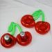 Swimming Rings Inflatable Double Mouth Cherry Cup Holder Ins Double Cherry Coaster Creative Cocktail Coaster Party Theme Decoration_desvips.com