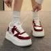 Thick Soled Versatile High White 2024 New Summer Sports For Women, Niche Design Sense Board Shoes_desvips.com