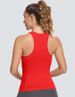 Women's Breathable Lightweight Racerback Tank Tops For Workout Seamless Running Muscle Tank Tops_desvips.com