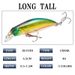 Lure Bait Minnow 7cm4g5 Color Plastic Sea Fishing Simulation Fish Bait Freshwater Hard Bait Upturned Mouth Bass Fishing Gear_desvips.com