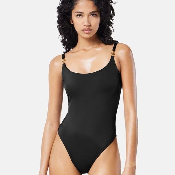 One-Piece Swimsuit Sexy Bikini Women's Swimwear Backless Soccer Jerseys_desvips.com