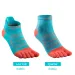 3 Pairs AONIJIE E4801 E4802 Ultra Run Low Cut Athletic Five Toe Quarter Socks Toesocks For Running Marathon Race Trail_desvips.com