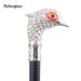 White Bird Head Red Eye Animal Fashion Stage Cane Stick Decorative Cane Halloween For Cosplay And Parties, For Cosplay & Party_desvips.com