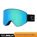 New magnetic anti fog skiing goggles for outdoor sports, men's and women's skiing goggles, UV resistant hiking goggles_desvips.com