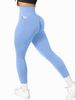 Women's Solid Color Yoga Pants Muyao Cross Border Bare Skin Pocket Sports Fitness Long Pants Hip Lifting Running Cycling_desvips.com