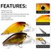 Bionic BKB Hook Lure Rock Fat 6 Colors Hard Bait 7cm-13g Fishing Gear DW407_desvips.com