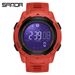 Pedometer Calorie Waterproof Multifunctional Mountaineering Military Style Swimming Running Outdoor Tactical Watch_desvips.com