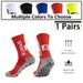 Men's Cushioned Football Socks - Moisture Wicking, Anti-Slip, Durable Sports Socks With Massage Dots For Soccer & Athletic Performance_desvips.com