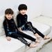 2020 Children's Swimwear Older Kids, Quick-dry Two-piece Sun-protective Swimsuit, Long-sleeved Long-pants, Waterproof_desvips.com