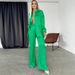 Women's Clothing suits for women long-sleeved lapel shirts leopard print trousers women's fashion casual two-piece suits_desvips.com