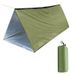 Emergency Survival Tent Windproof Cold Weather Shelter For Camping Hiking Lightweight Reflective Thermal Blanket Sun Shade Windbreak For Outdoor_desvips.com